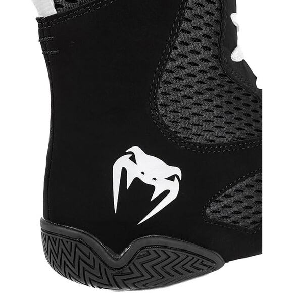 Venum Contender Boxing Ring Wrestling Shoes Black White Lightweight M7.5/W9 NEW main image 10